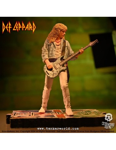 Def Leppard Estatua Rock Iconz Rick Savage 24 cm