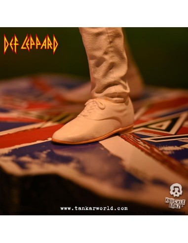 Def Leppard Estatua Rock Iconz Rick Savage 24 cm