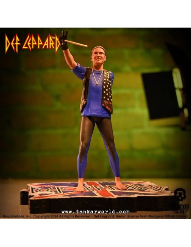 Def Leppard Estatua Rock Iconz Rick Allen 24 cm