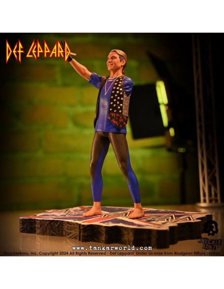 Def Leppard Estatua Rock Iconz Rick Allen 24 cm