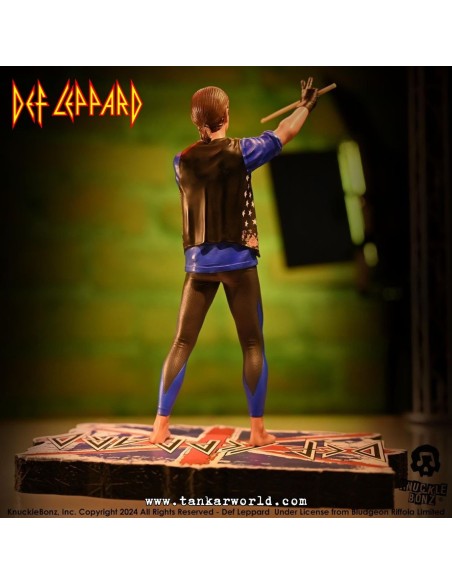 Def Leppard Estatua Rock Iconz Rick Allen 24 cm
