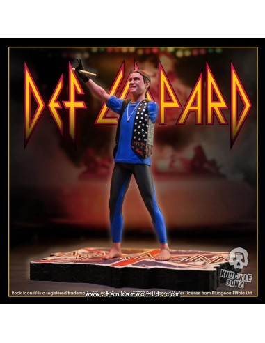 Def Leppard Estatua Rock Iconz Rick Allen 24 cm