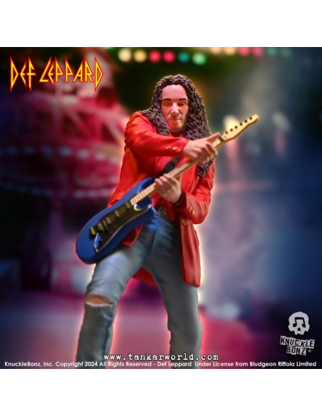 Def Leppard Estatua Rock Iconz Vivian Campbell 24 cm
