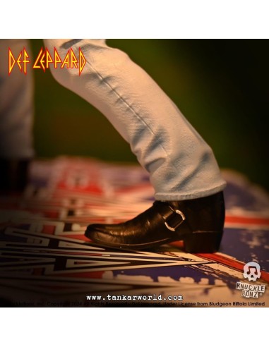 Def Leppard Estatua Rock Iconz Vivian Campbell 24 cm