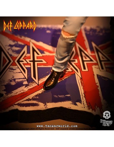Def Leppard Estatua Rock Iconz Vivian Campbell 24 cm
