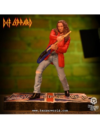 Def Leppard Estatua Rock Iconz Vivian Campbell 24 cm