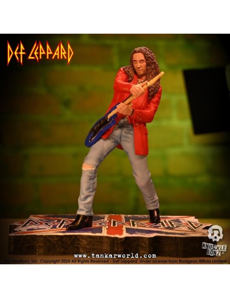 Def Leppard Estatua Rock Iconz Vivian Campbell 24 cm