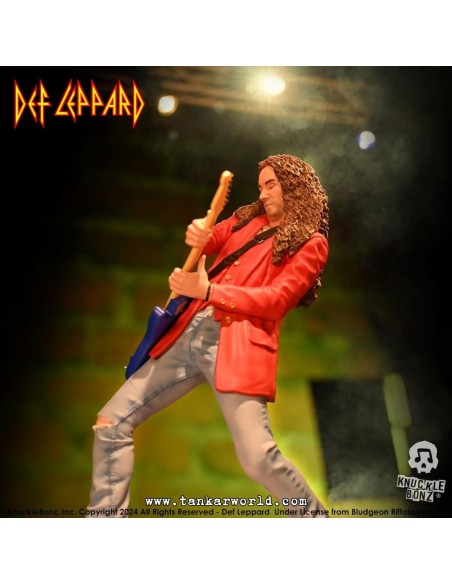 Def Leppard Estatua Rock Iconz Vivian Campbell 24 cm