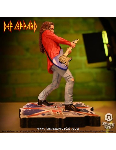 Def Leppard Estatua Rock Iconz Vivian Campbell 24 cm