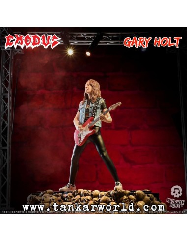 Exodus Gary Holt Estatua Rock Iconz 22 cm