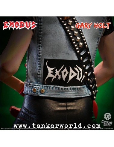 Exodus Gary Holt Estatua Rock Iconz 22 cm