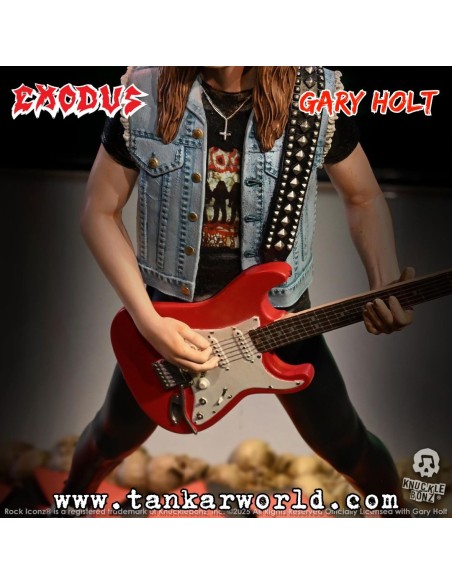 Exodus Gary Holt Estatua Rock Iconz 22 cm