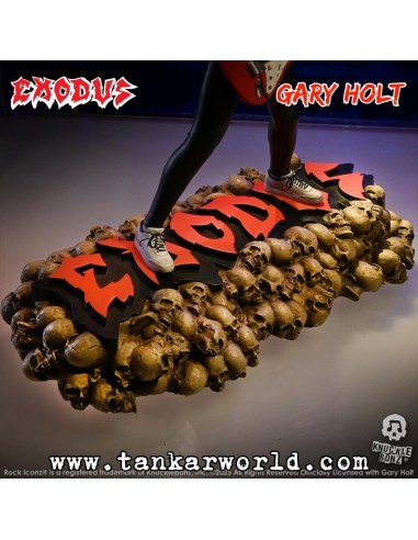 Exodus Gary Holt Estatua Rock Iconz 22 cm