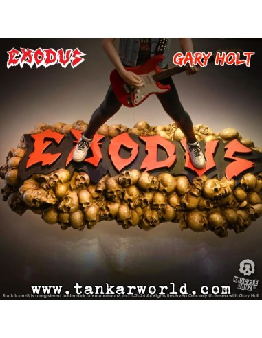 Exodus Gary Holt Estatua Rock Iconz 22 cm