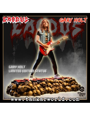 Exodus Gary Holt Estatua Rock Iconz 22 cm