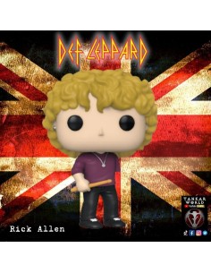Funko Pop!  - Rick Allen - Def Leppard - 149