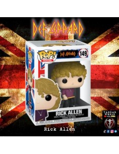 Funko Pop!  - Rick Allen - Def Leppard - 149 2