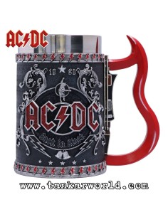 Jarra - AC/DC -  Back In Black - 600 ml - ACDC