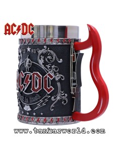 Jarra - AC/DC -  Back In Black - 600 ml - ACDC 2