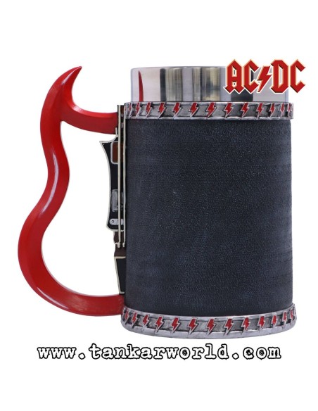 Jarra - AC/DC -  Back In Black - 600 ml - ACDC