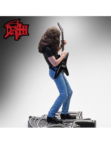 Death Chuck Schuldiner Estatua Rock Iconz 22 cm