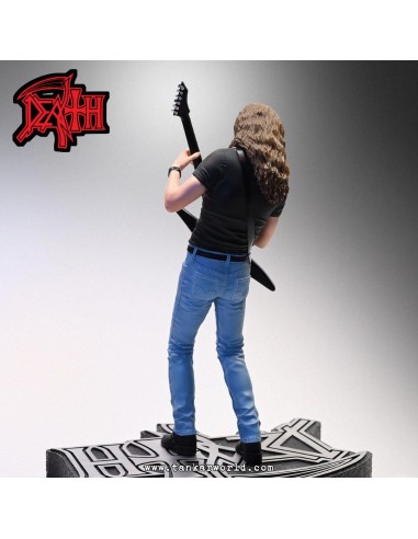 Death Chuck Schuldiner Estatua Rock Iconz 22 cm