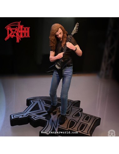 Death Chuck Schuldiner Estatua Rock Iconz 22 cm