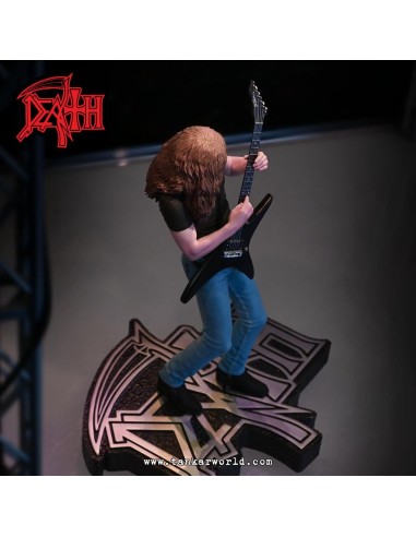Death Chuck Schuldiner Estatua Rock Iconz 22 cm
