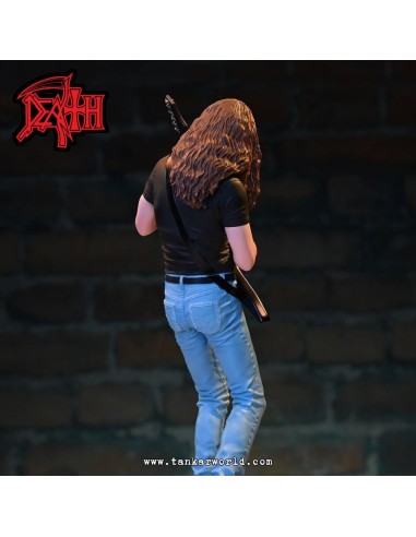 Death Chuck Schuldiner Estatua Rock Iconz 22 cm