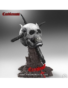 Candlemass Epicus Doomicus Metallicus Estatua 3D Vinyl 25 x 25 cm