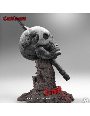 Candlemass Epicus Doomicus Metallicus Estatua 3D Vinyl 25 x 25 cm