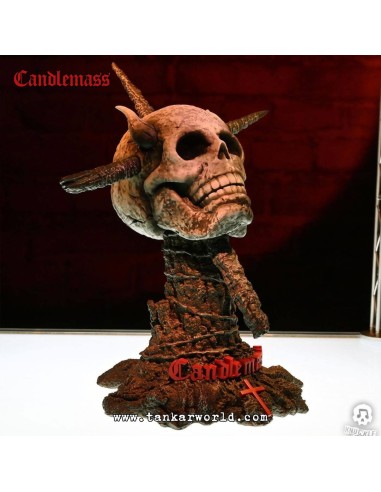 Candlemass Epicus Doomicus Metallicus Estatua 3D Vinyl 25 x 25 cm