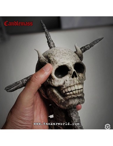 Candlemass Epicus Doomicus Metallicus Estatua 3D Vinyl 25 x 25 cm
