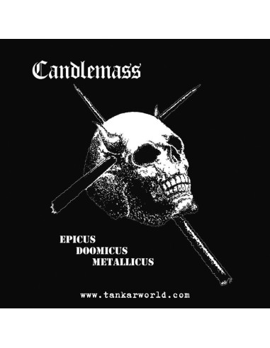 Candlemass Epicus Doomicus Metallicus Estatua 3D Vinyl 25 x 25 cm