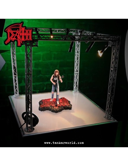 Death Chuck Schuldiner II Estatua Rock Iconz 22 cm