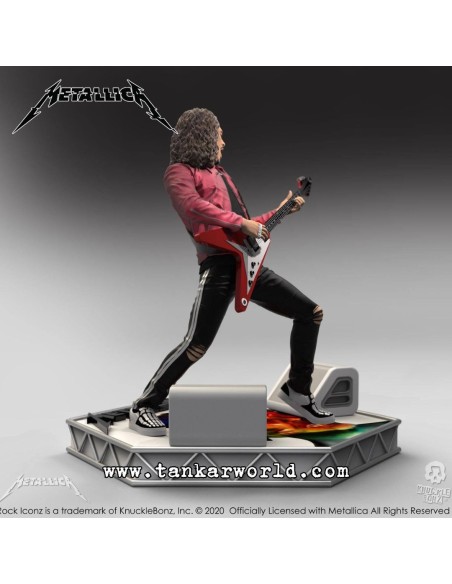 Metallica Kirk Hammett Estatua Rock Iconz Limited Edition 22 cm