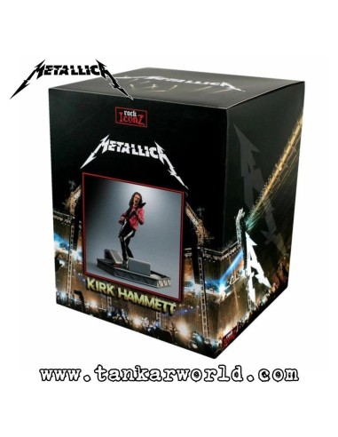 Metallica Kirk Hammett Estatua Rock Iconz Limited Edition 22 cm
