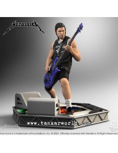 Metallica Robert Trujillo Estatua Rock Iconz Limited Edition 22 cm