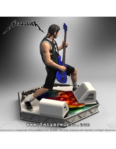 Metallica Robert Trujillo Estatua Rock Iconz Limited Edition 22 cm