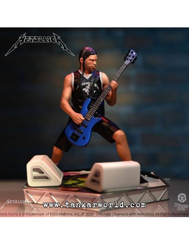 Metallica Robert Trujillo Estatua Rock Iconz Limited Edition 22 cm