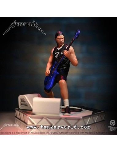 Metallica Robert Trujillo Estatua Rock Iconz Limited Edition 22 cm