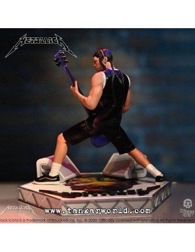 Metallica Robert Trujillo Estatua Rock Iconz Limited Edition 22 cm