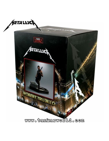 Metallica Robert Trujillo Estatua Rock Iconz Limited Edition 22 cm