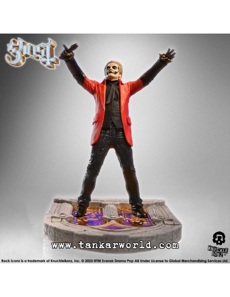 Ghost Papa Emeritus IV Estatua Rock Iconz 22 cm