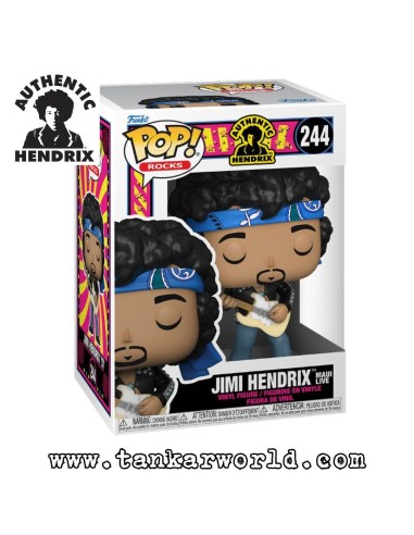 Funko Pop! -  Jimi Hendrix - Authentic Hendrix - 244