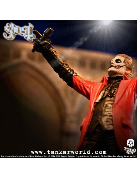 Ghost Papa Emeritus IV Estatua Rock Iconz 22 cm