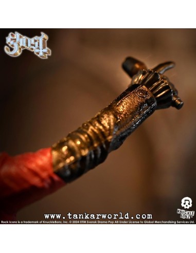 Ghost Papa Emeritus IV Estatua Rock Iconz 22 cm