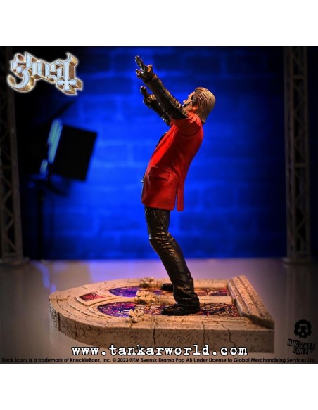 Ghost Papa Emeritus IV Estatua Rock Iconz 22 cm