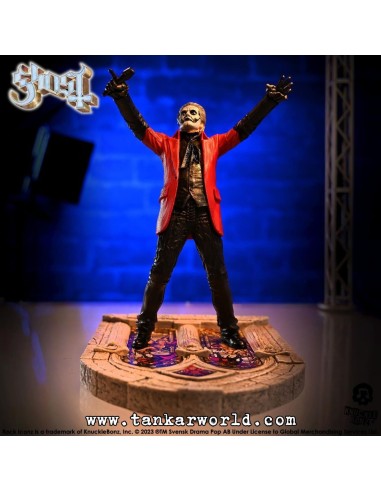 Ghost Papa Emeritus IV Estatua Rock Iconz 22 cm
