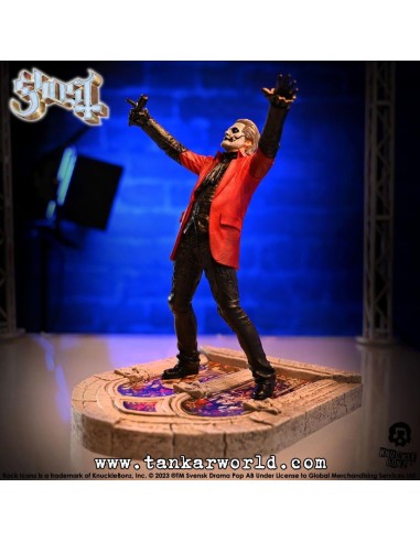 Ghost Papa Emeritus IV Estatua Rock Iconz 22 cm